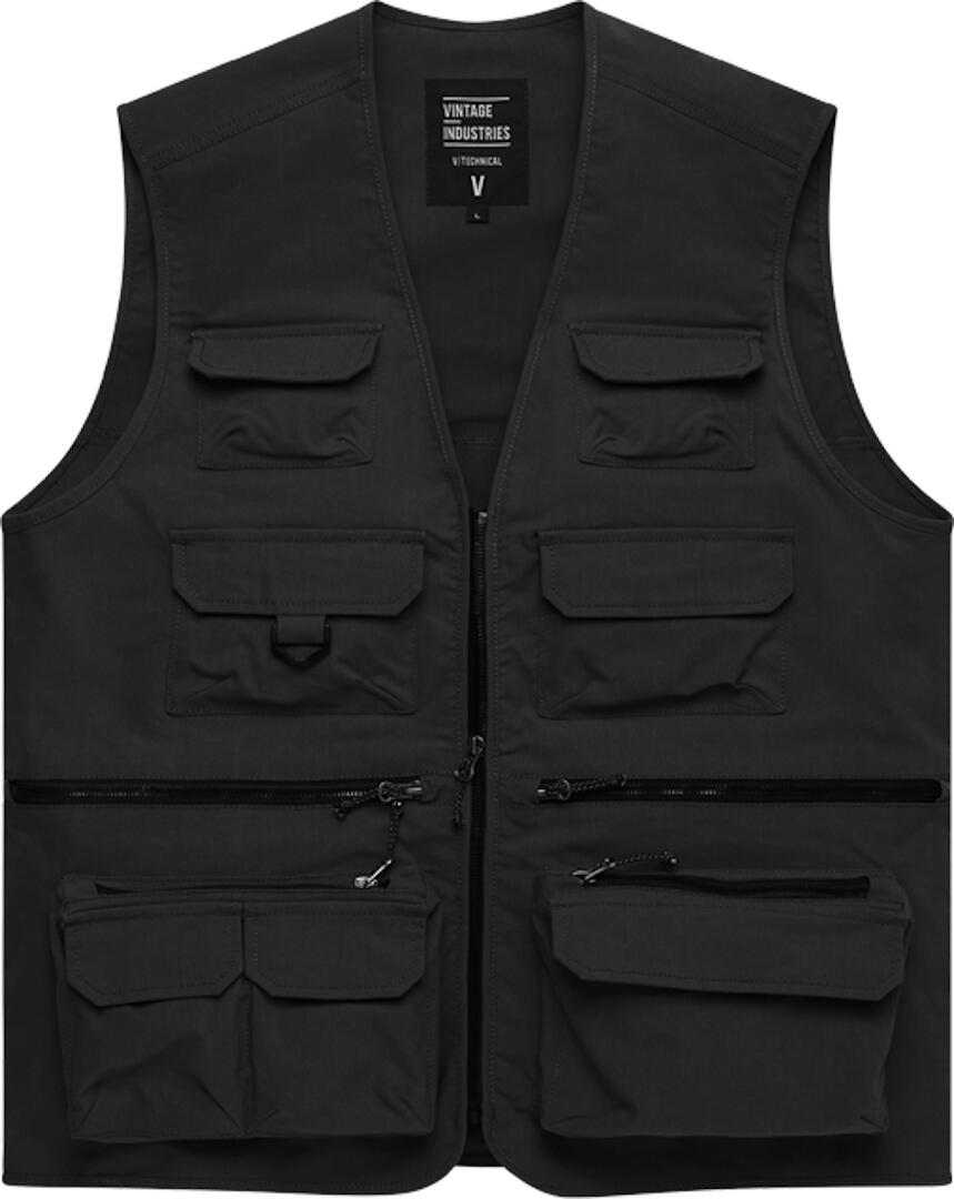 Reporter - Vissers Vest /  Zwart-3261-a